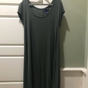 GAP army green dress